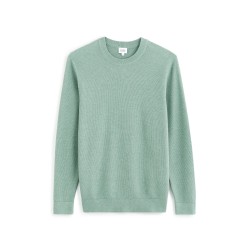 Pull col rond 100% coton manche longue différent coloris
